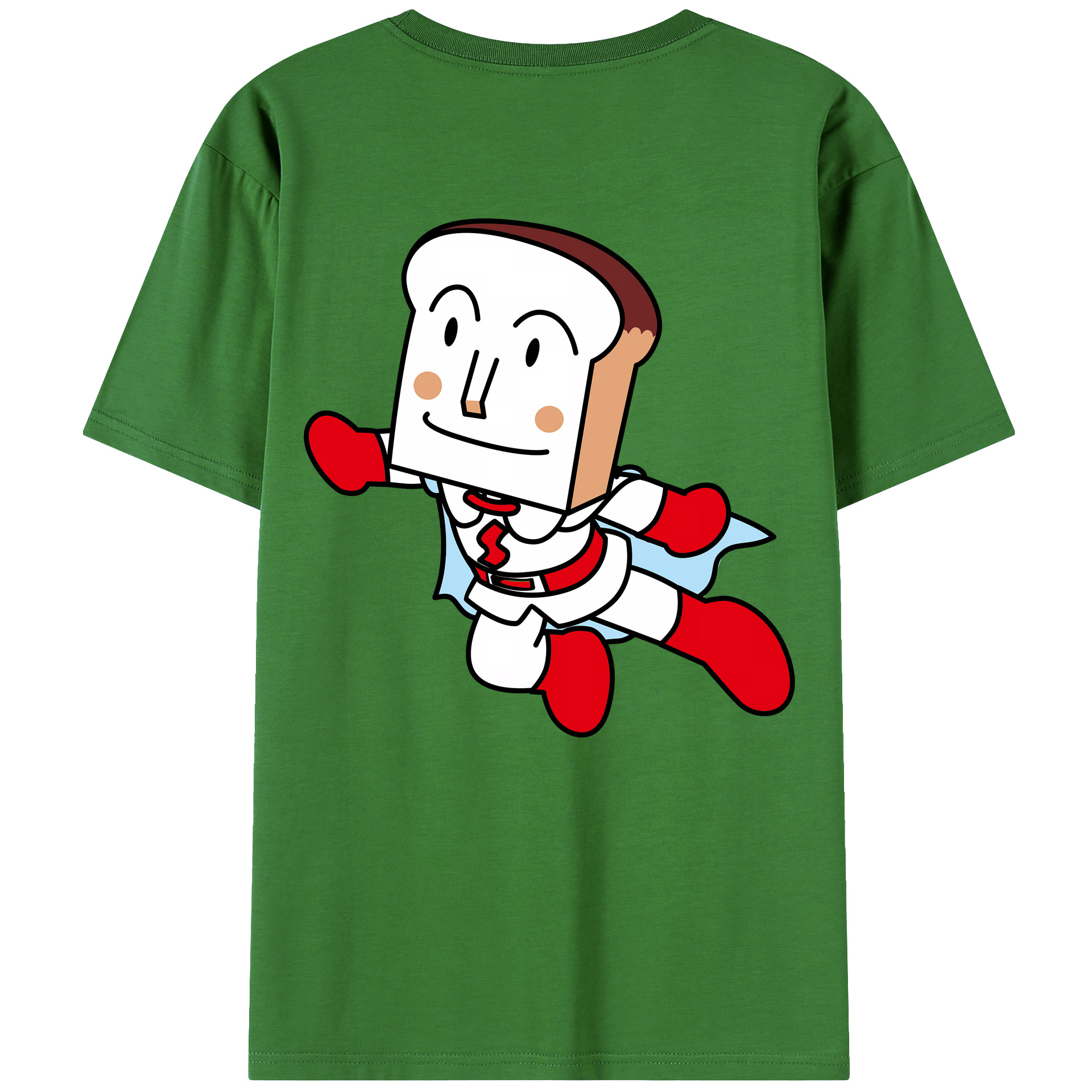 （画像用） アンパンマン Anpanman レディース半袖Tシャツ(バックプリント)